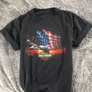 Vintage Harley Davidson motorcycle t shirt